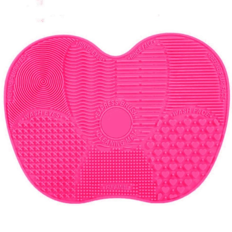 Make-up Brush Cleaning Pad Beauty & Personal Care Fuchsia - DailySale