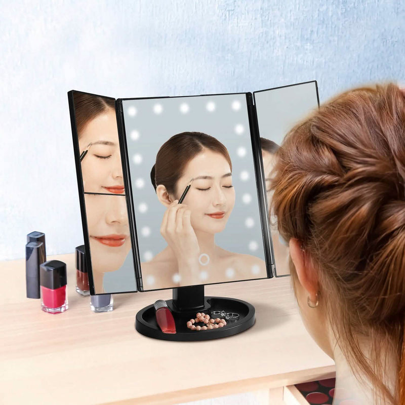 Make Up Mirror with 22 LED Lights Beauty & Personal Care - DailySale