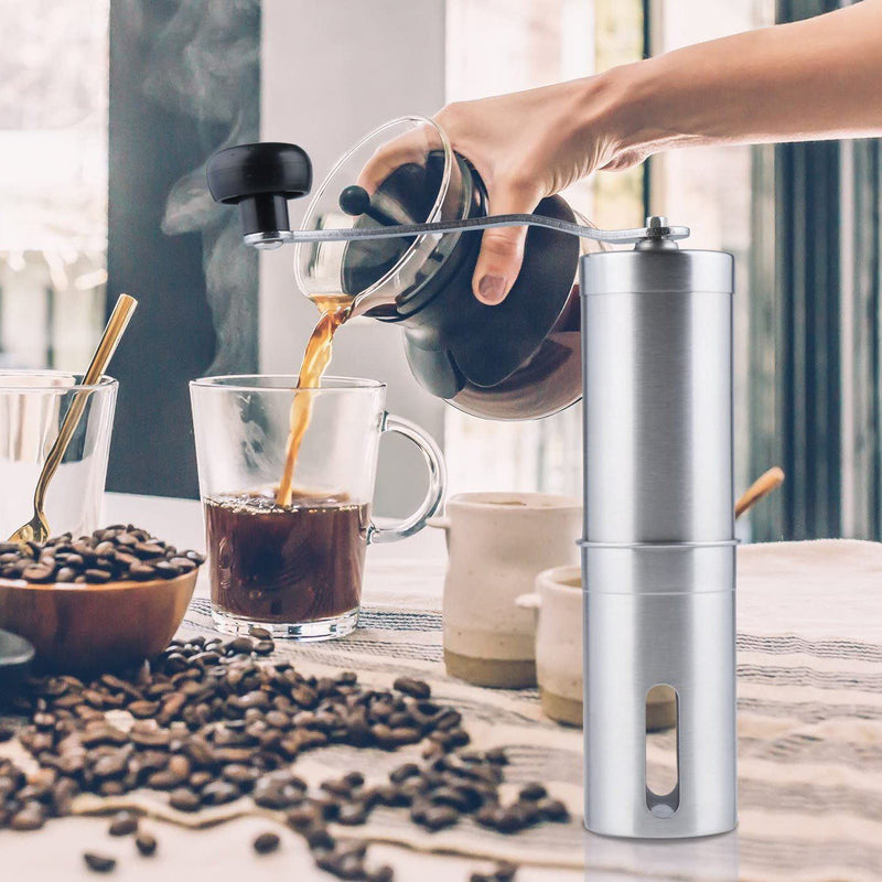 Manual Coffee Grinder with Adjustable Settings Kitchen & Dining - DailySale