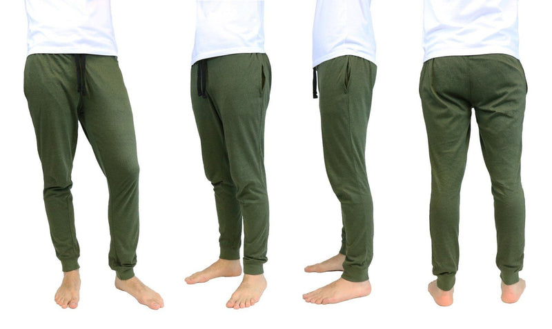 Marled Knit Joggers in Olive Color - Size: Small Men's Apparel - DailySale