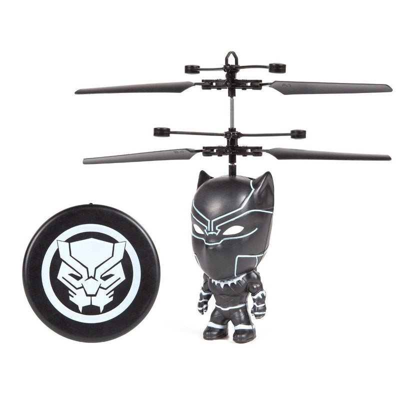 Marvel Licensed 3.5 Inch Flying Figure IR UFO Big Head Helicopter Toys & Games Black Panther - DailySale
