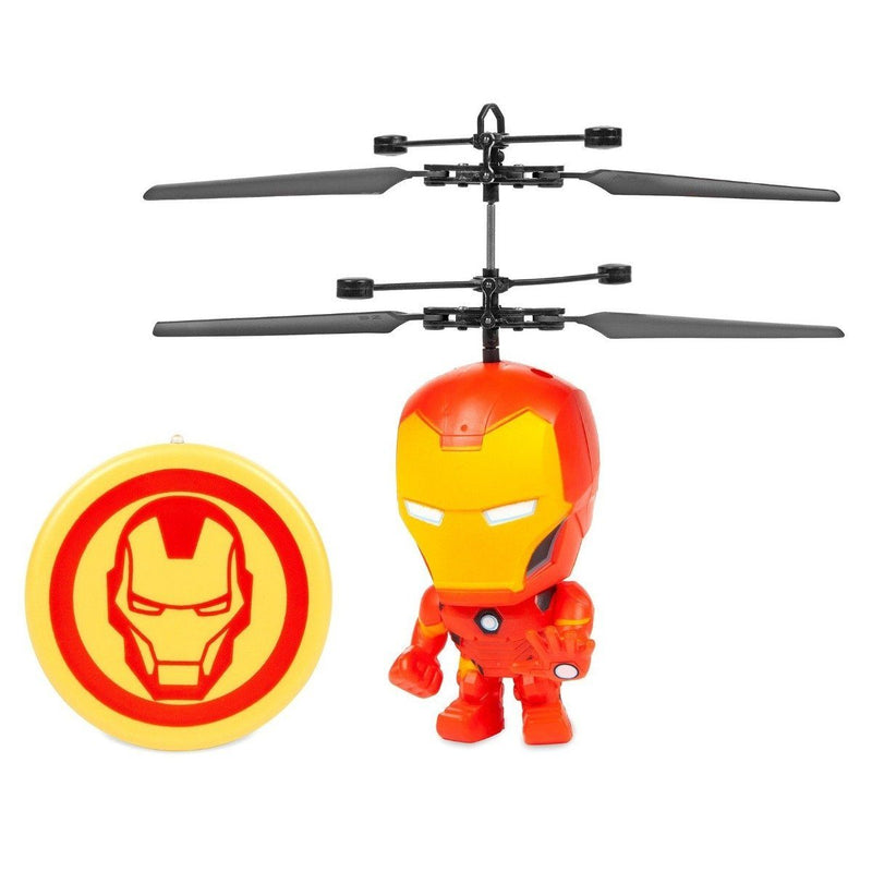 Marvel Licensed 3.5 Inch Flying Figure IR UFO Big Head Helicopter Toys & Games Iron Man - DailySale