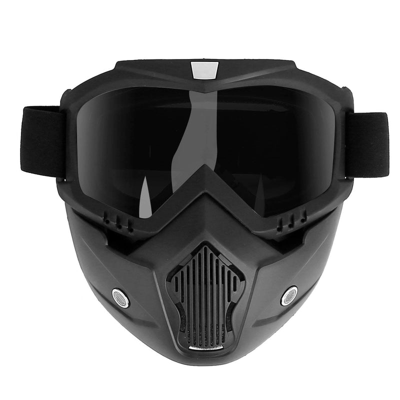 Mask Riding Goggle with Adjustable Non-slip Trip Mouth Filter