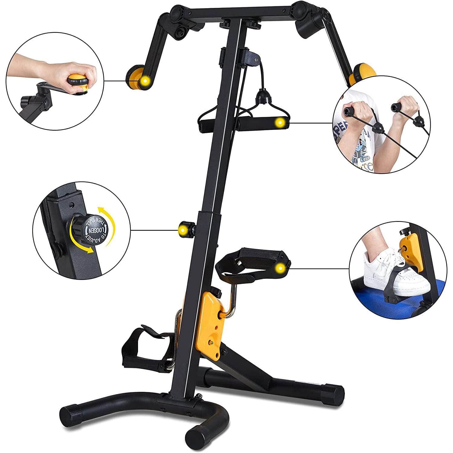 Maxkare MK-4009 Arm Leg Pedal Exerciser Machine Fitness - DailySale