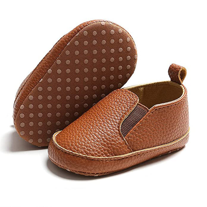 Meckior Infant Baby Slip On Canvas Shoes Kids' Clothing Brown 0-6 - DailySale