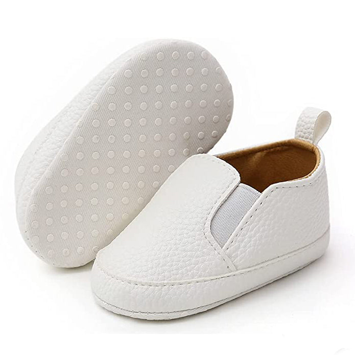 Meckior Infant Baby Slip On Canvas Shoes Kids' Clothing White 0-6 - DailySale