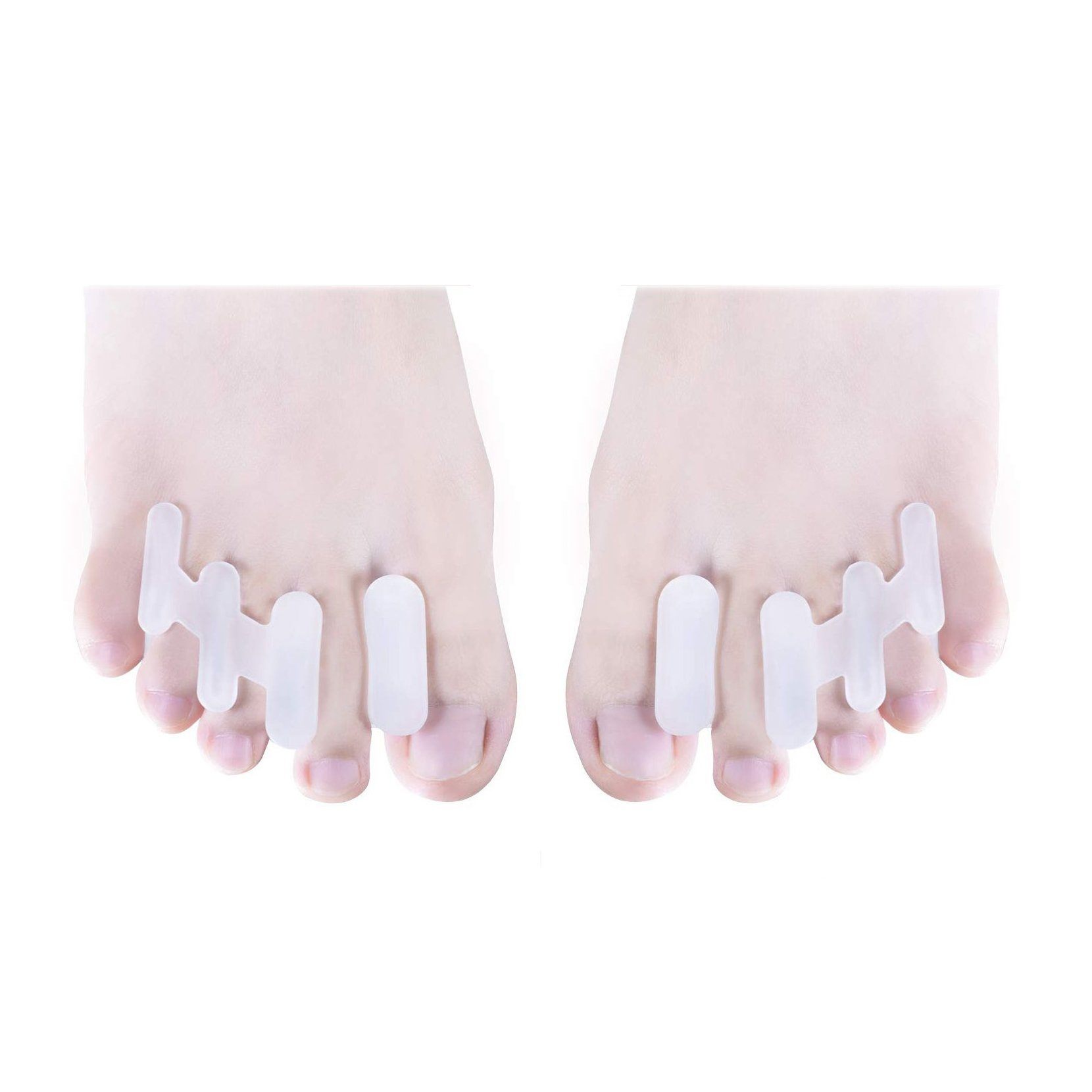 Medical Grade Gel Toe Separators and Spreaders Wellness - DailySale