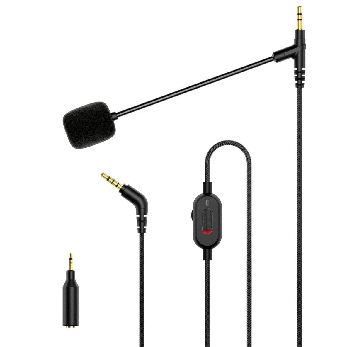 MEE audio Clearspeak Universal Headset Cable With Boom Microphone Audio Accessories - DailySale