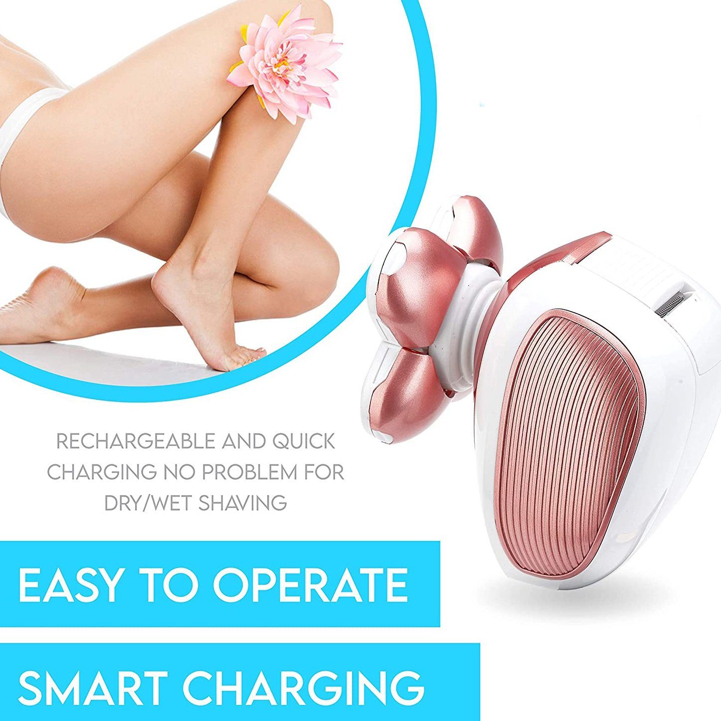 Meeteasy Electric Leg Shaver for Women Beauty & Personal Care - DailySale