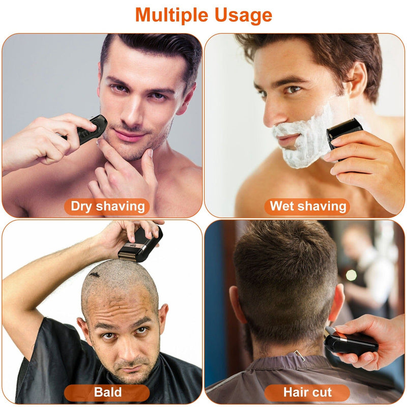 Men Rechargeable Cordless Beard Trimmer Grooming Kit Men's Grooming - DailySale