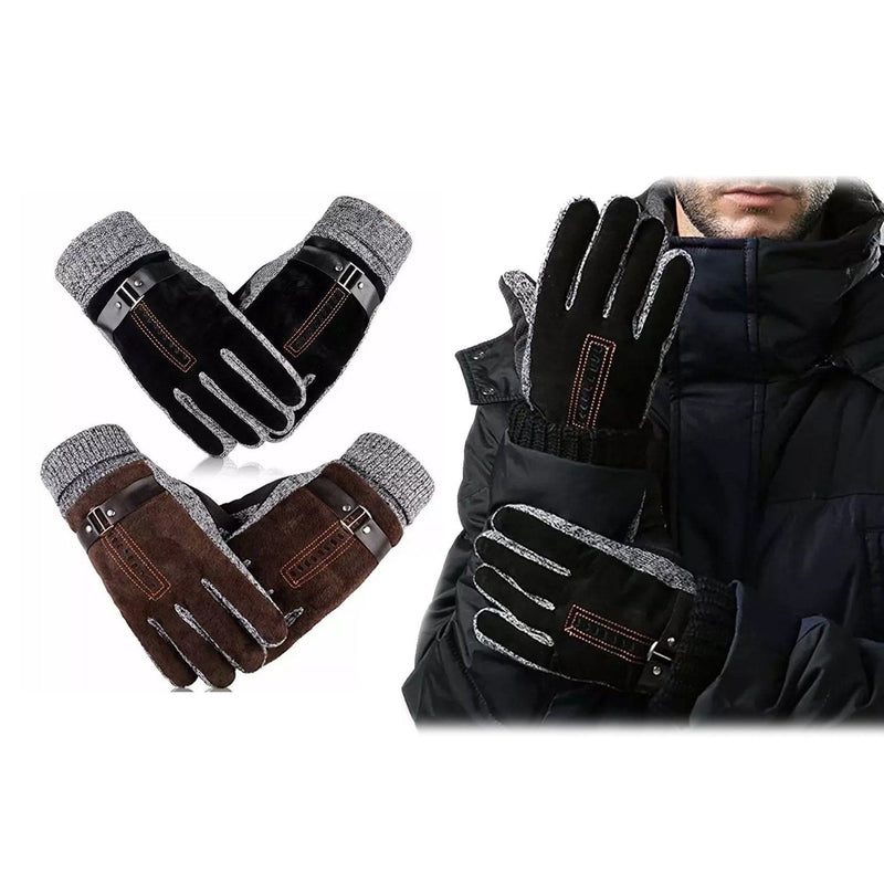 Men's Anti-Skid Windproof Winter Thermal Gloves Men's Shoes & Accessories - DailySale