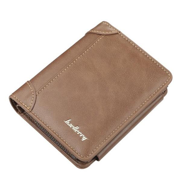 Men's Bifold Stylish Wallet Men's Shoes & Accessories Brown - DailySale