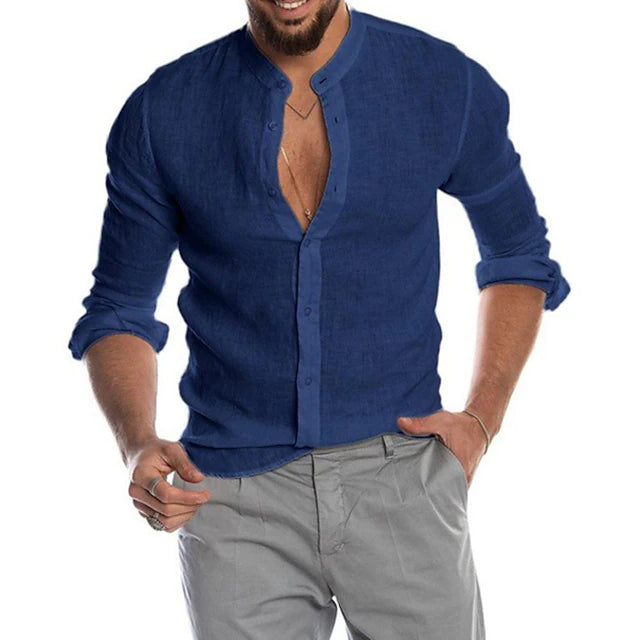 Men's Breathable Quick Dry T-Shirt Top Men's Tops Dark Blue M - DailySale