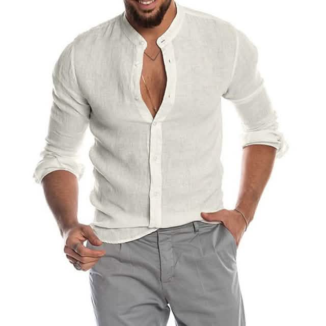 Men's Breathable Quick Dry T-Shirt Top Men's Tops White M - DailySale