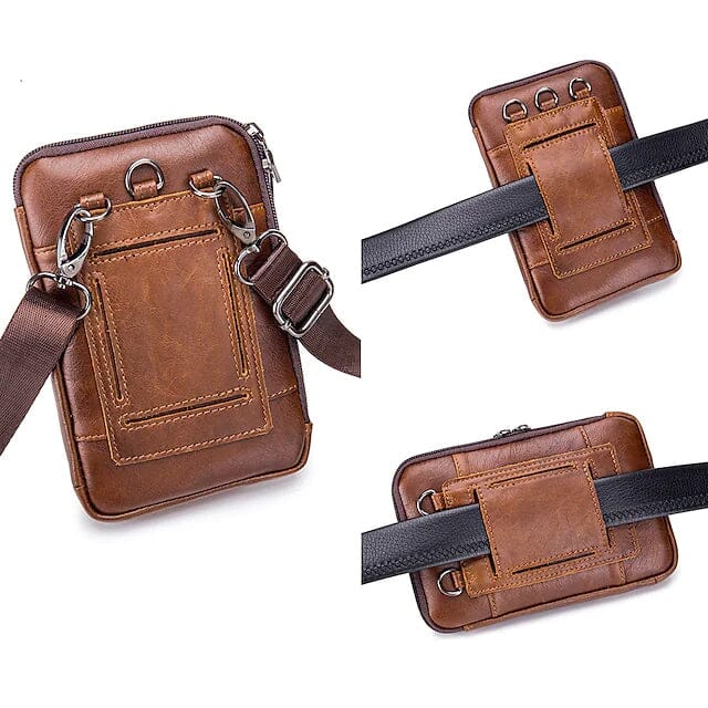 Men's Bum Bag Messenger Bag Fanny Pack Belt Pouch Bags & Travel - DailySale