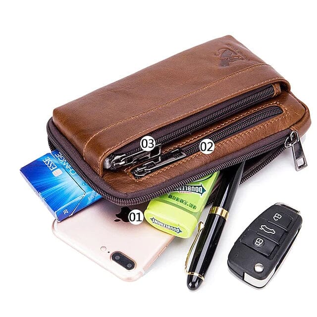 Men's Bum Bag Messenger Bag Fanny Pack Belt Pouch Bags & Travel - DailySale