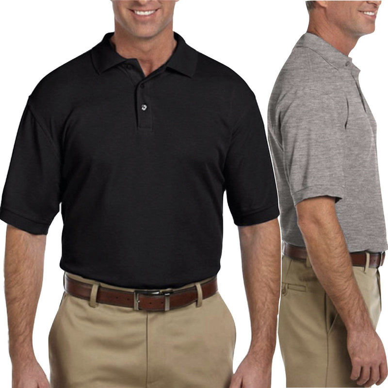 Men's Classic Color Cotton Polos Men's Clothing - DailySale