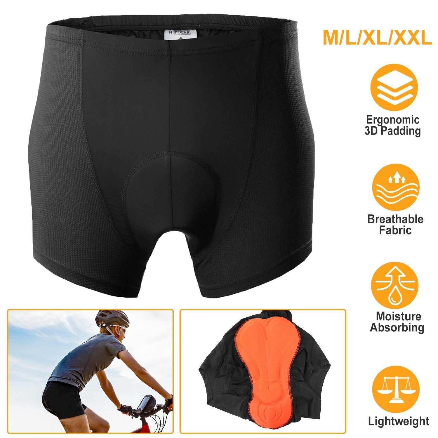 Men's Cycling Underpants Shorts Men's Clothing - DailySale