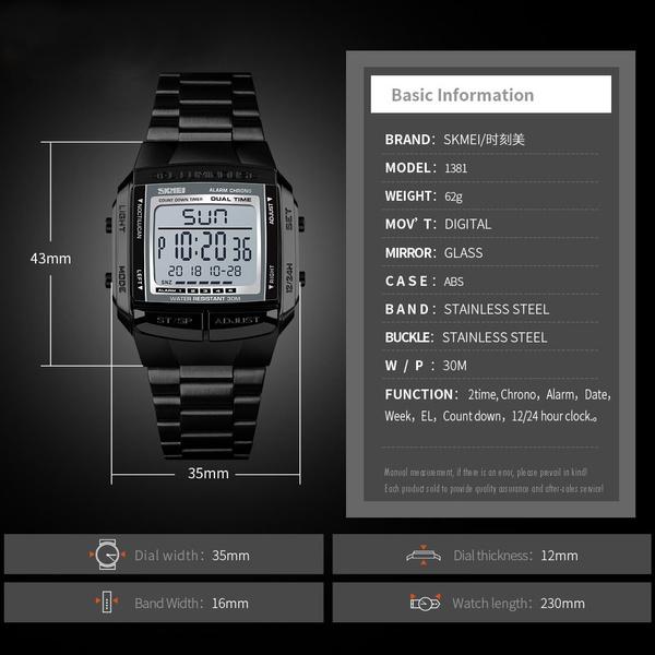 Men's Fashion LED Digital Watch Men's Shoes & Accessories - DailySale