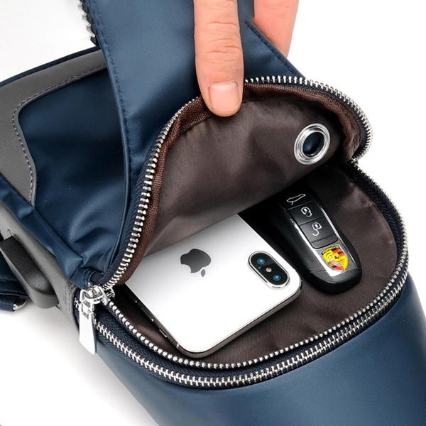 Men's Messenger Shoulder Chest Bag Bags & Travel - DailySale