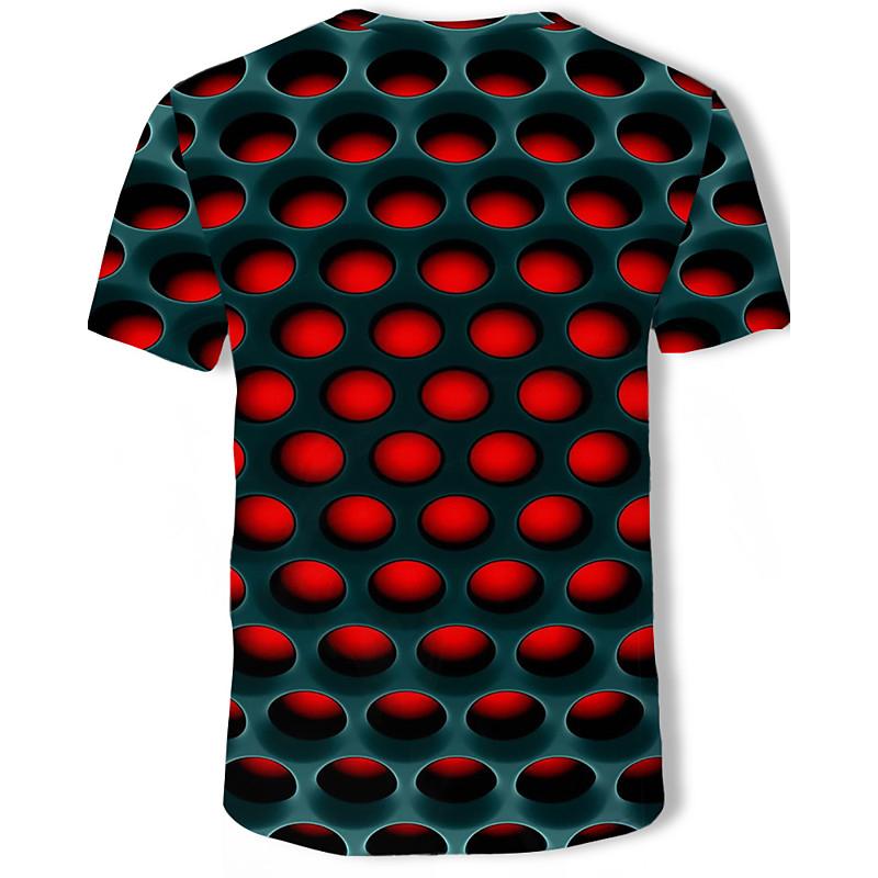 Men's Optical Illusion Plus Size Shirt Men's Clothing - DailySale