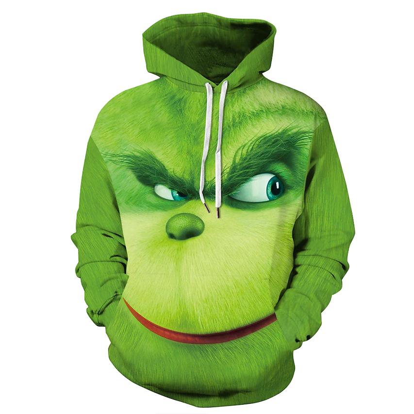 Men's Pullover Hoodie Sweatshirt Cartoon Print 3D Men's Outerwear - DailySale