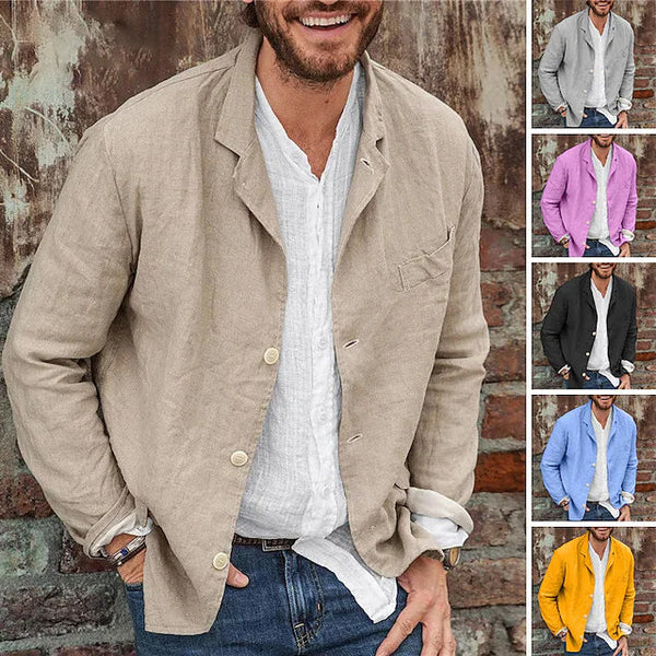 Men's Regular Classic Jacket Men's Outerwear - DailySale