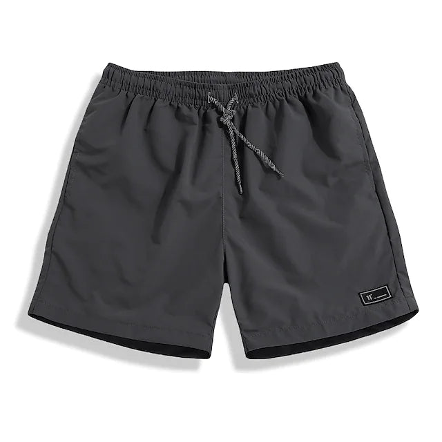 Men's Running Athletic Shorts Men's Bottoms Gray M - DailySale