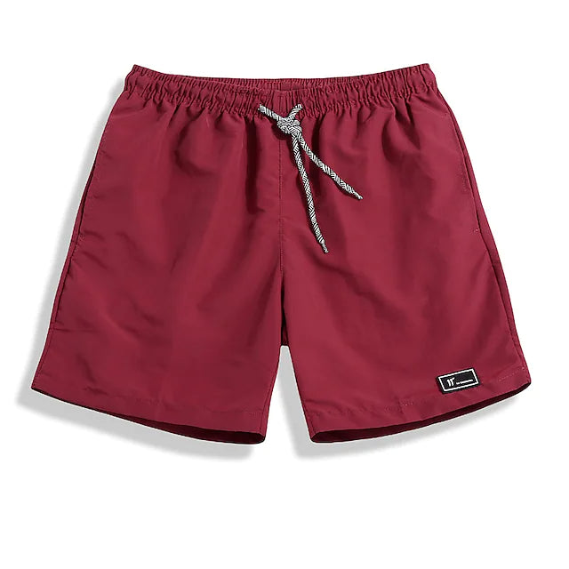 Men's Running Athletic Shorts Men's Bottoms Wine M - DailySale