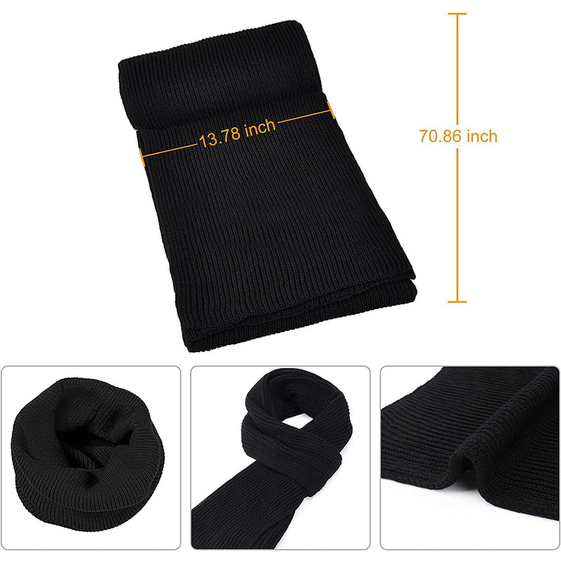 Men's Scaves and Beanie Hat Themal Gloves Set Men's Shoes & Accessories - DailySale