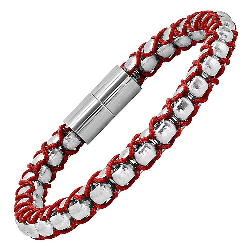 Men's Stainless Steel Box Link Bracelet Bracelets - DailySale