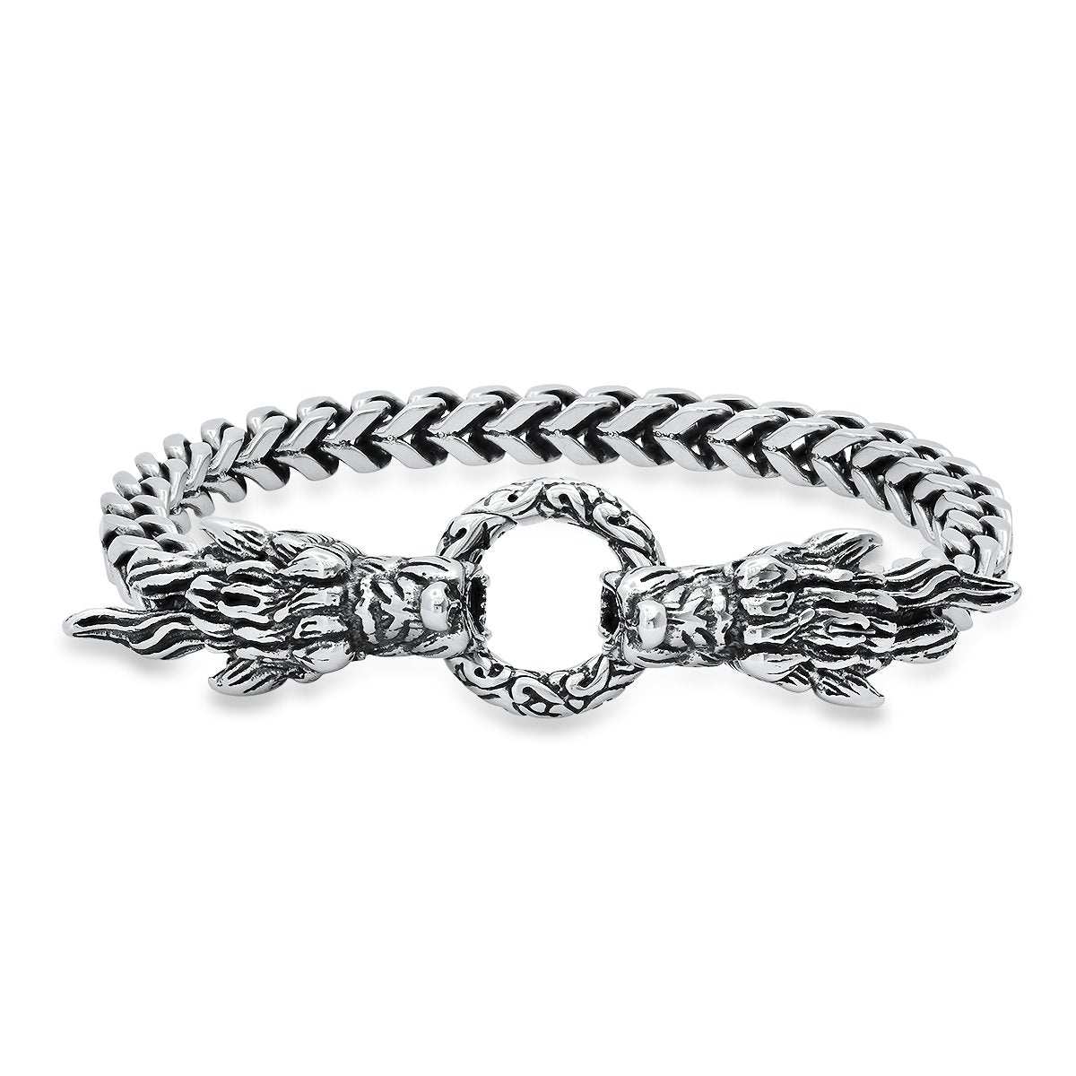 Men's Stainless Steel Dragon Head Bracelet Men's Accessories - DailySale