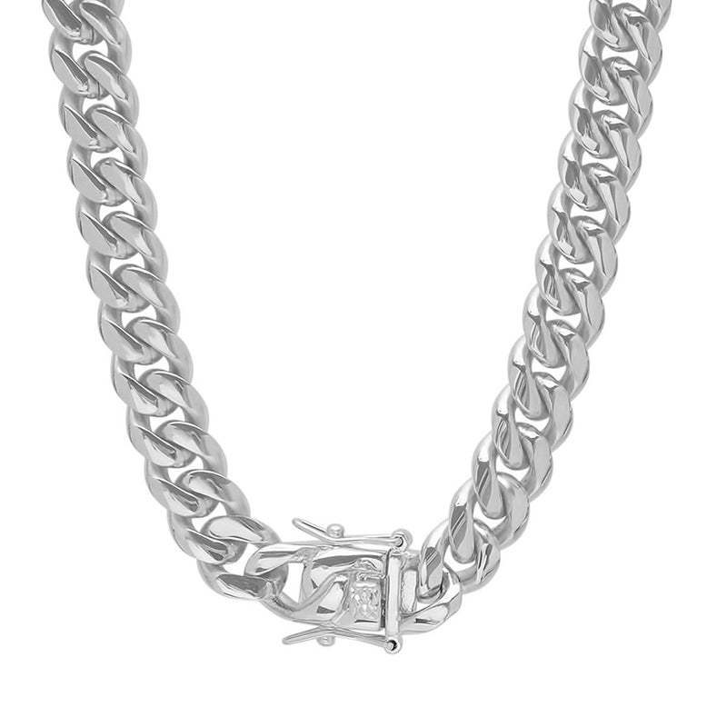 Men's Stainless Steel Miami Cuban Chain Necklaces - DailySale