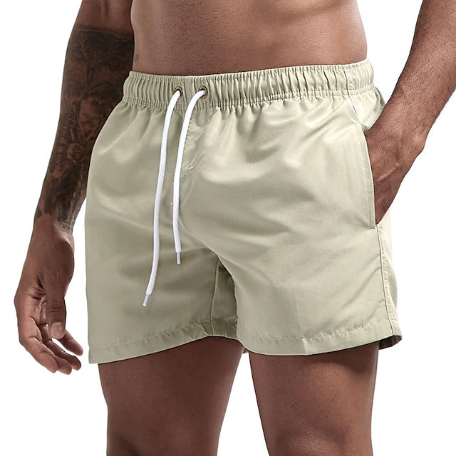 Men's Swim Shorts with Mesh Liners Men's Bottoms Sage M - DailySale