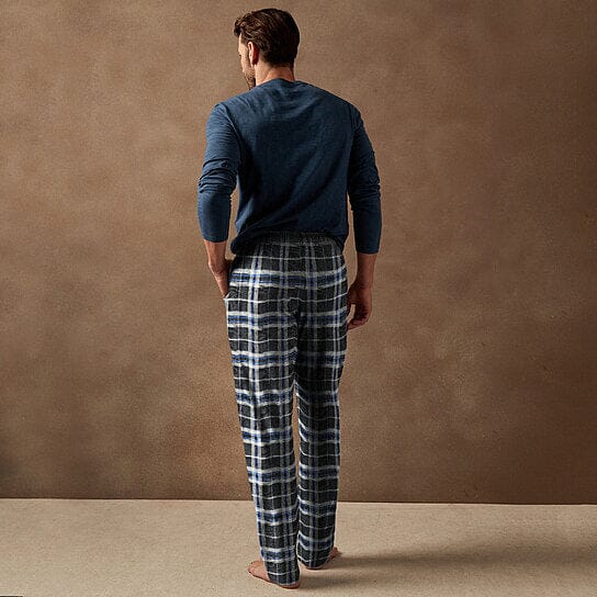Men's Ultra Soft Flannel Plaid Pajama Lounge Pants Men's Bottoms - DailySale