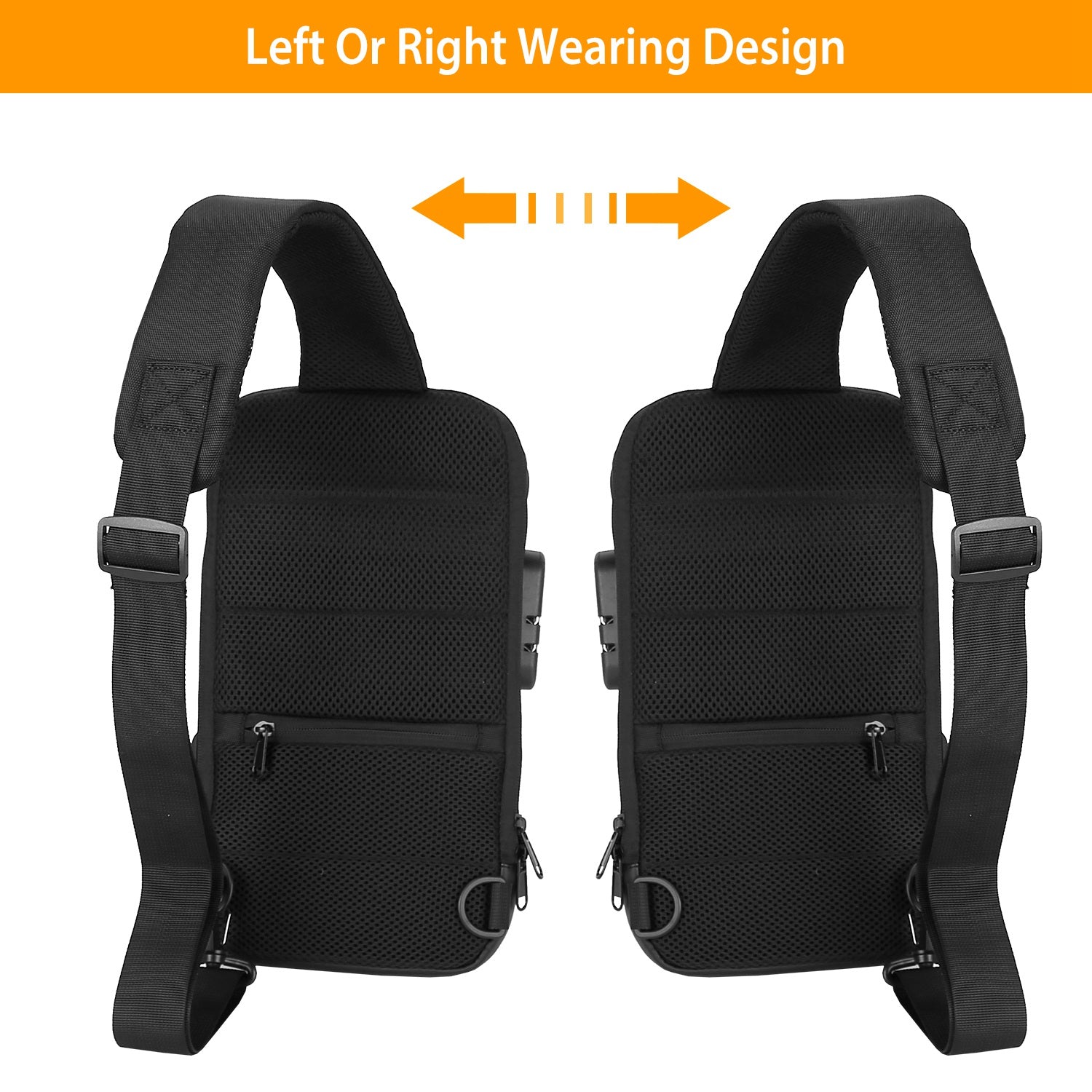 Men's Waterproof Anti-Theft Sling Backpack Bags & Travel - DailySale