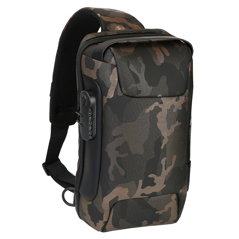 Men's Waterproof Anti-Theft Sling Backpack