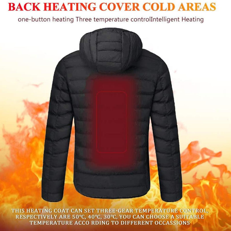 Men's Waterproof Heated Jacket Men's Clothing - DailySale