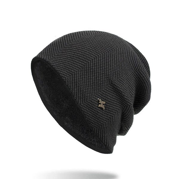 Men's Winter Warm Hat Men's Shoes & Accessories Black - DailySale