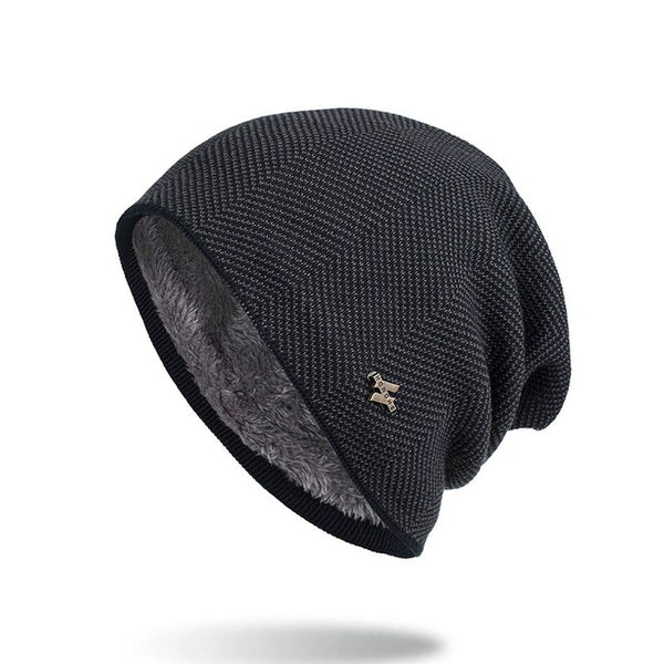 Men's Winter Warm Hat Men's Shoes & Accessories Gray - DailySale