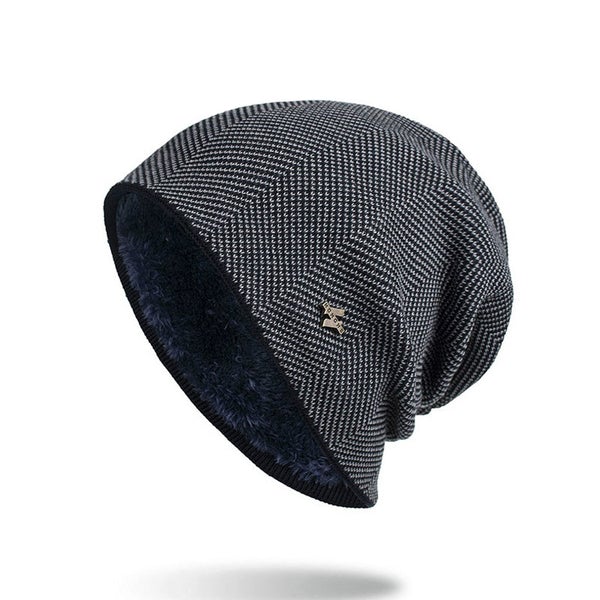 Men's Winter Warm Hat Men's Shoes & Accessories Navy Blue - DailySale