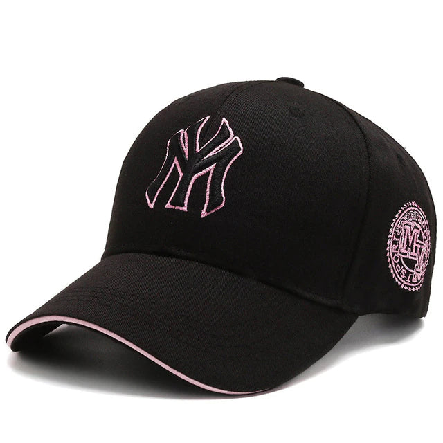 Men's Women's Embroidered Baseball Cap Men's Shoes & Accessories Black/Pink - DailySale