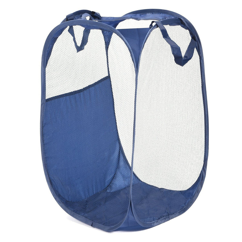 Meshed Up Collapsible Hamper Home Essentials - DailySale