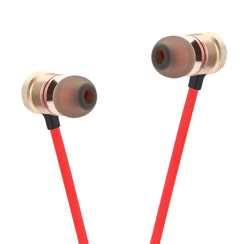 Metal Magnetic Wireless Bluetooth Earphone Sports Headset Stereo Bass Headphones - DailySale