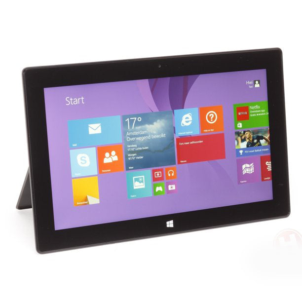 Microsoft Surface Pro 2 8GB Ram 256GB Storage Windows 10 Pro Black (Refurbished) Tablets - DailySale