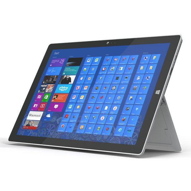 Microsoft Surface Pro 3 Model 1631 Intel Core i5-4300U 1.9 GHz Laptops 128GB - DailySale