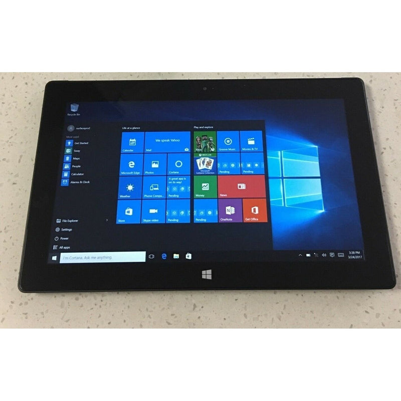Microsoft Surface PRO i5-3317U 256GB 4GB RAM 10.6" Wins 10 Pro (Refurbished) Tablets - DailySale