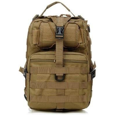 Military Tactical Assault Pack Shoulder Backpack Bags & Travel Khaki - DailySale