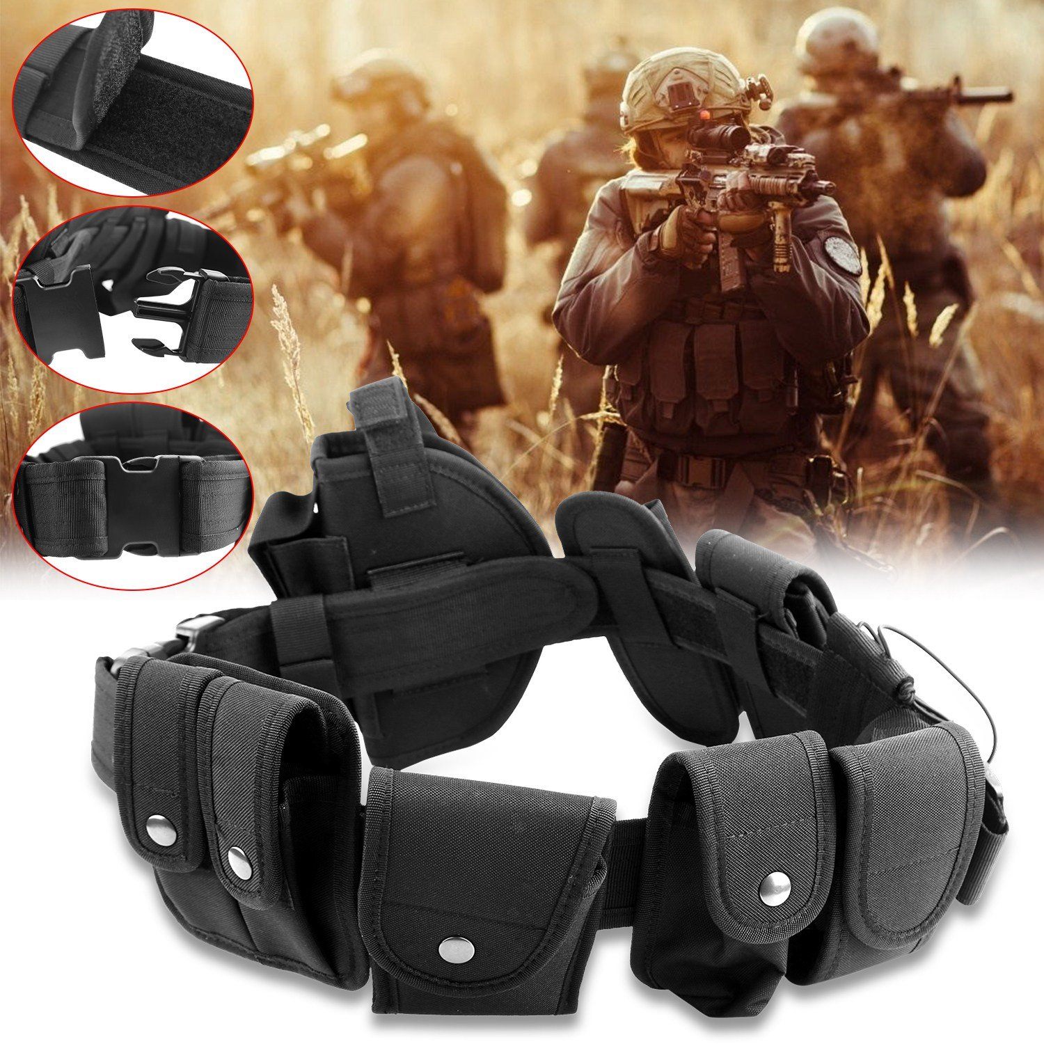 Military Utility Tactical Belt