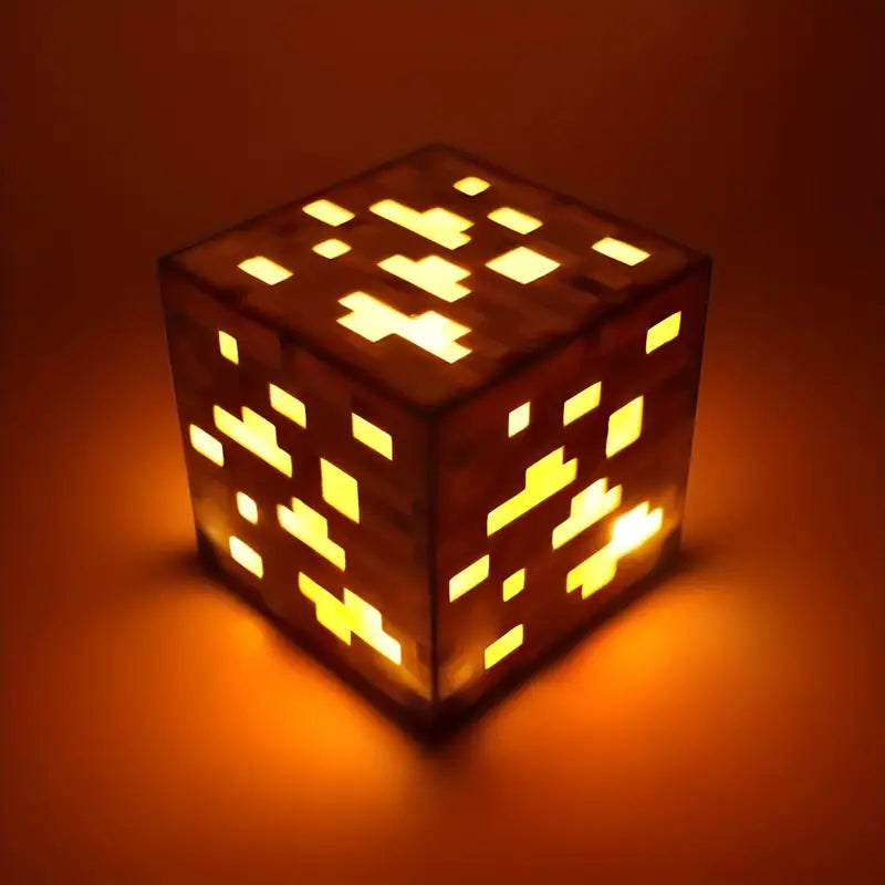 Mineral Light Game Surrounding Model Toys Indoor Lighting Gold - DailySale